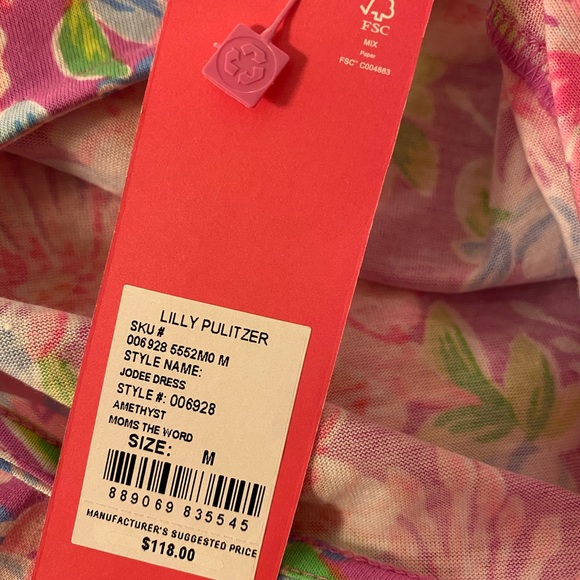 NWT Lilly Pulitzer Jodee Swing Dress
SKU: 889069835545
Size: M - Picture 3 of 3